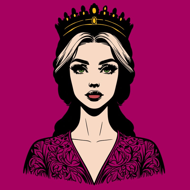 realistic beautiful queen