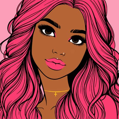 beautiful realistic girl