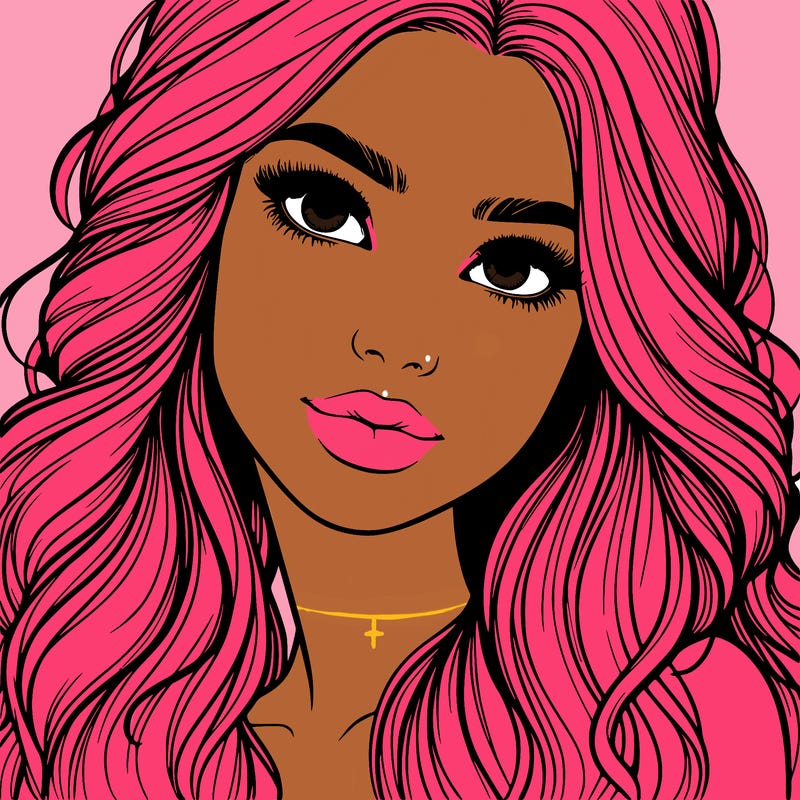 beautiful realistic girl