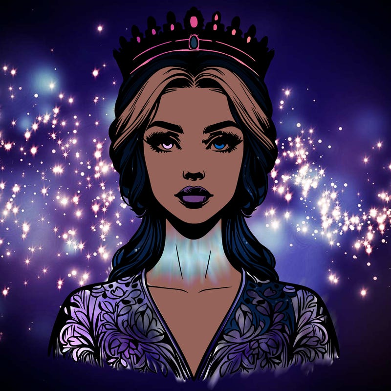 realistic beautiful queen