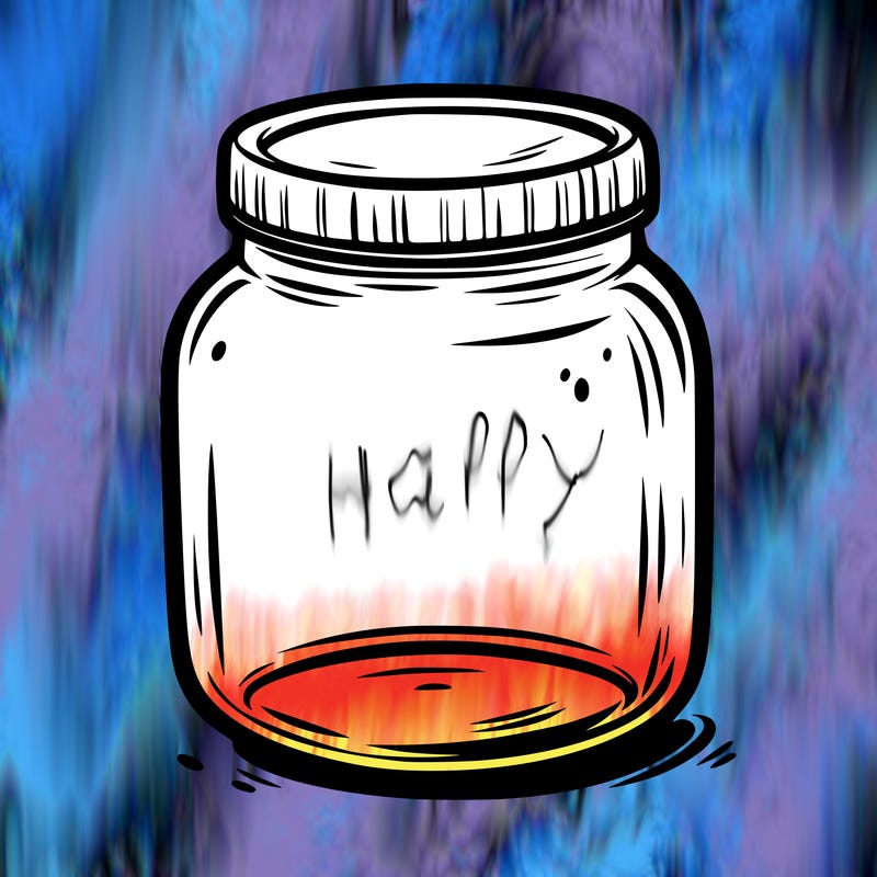empty jar