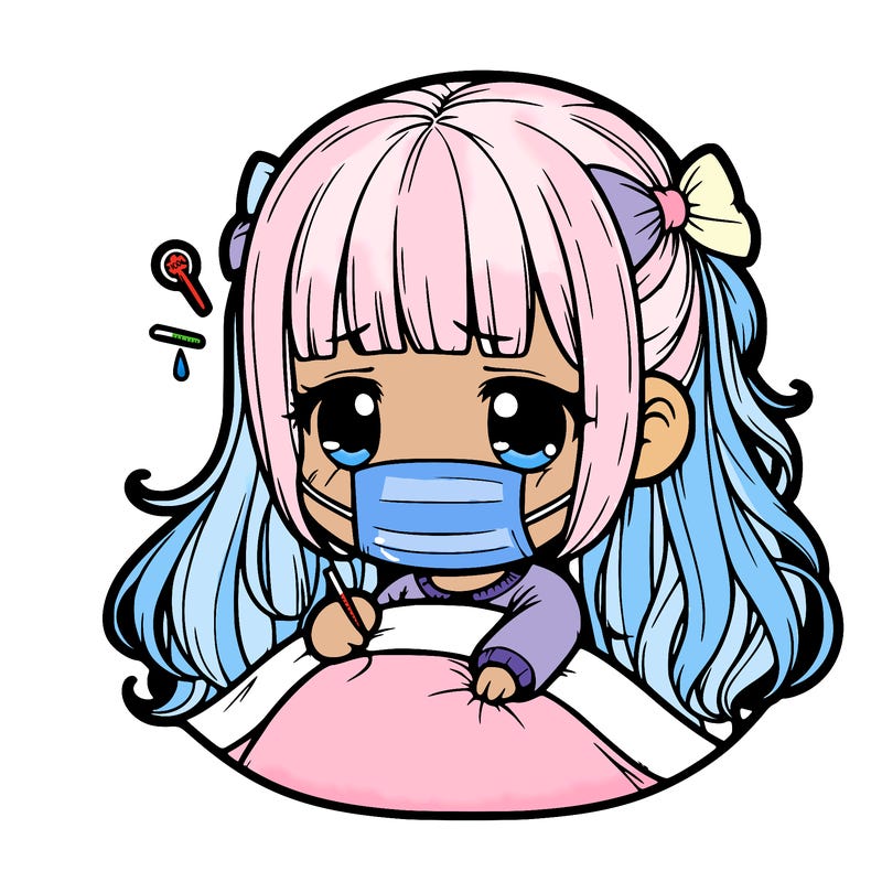 realistic sick girl