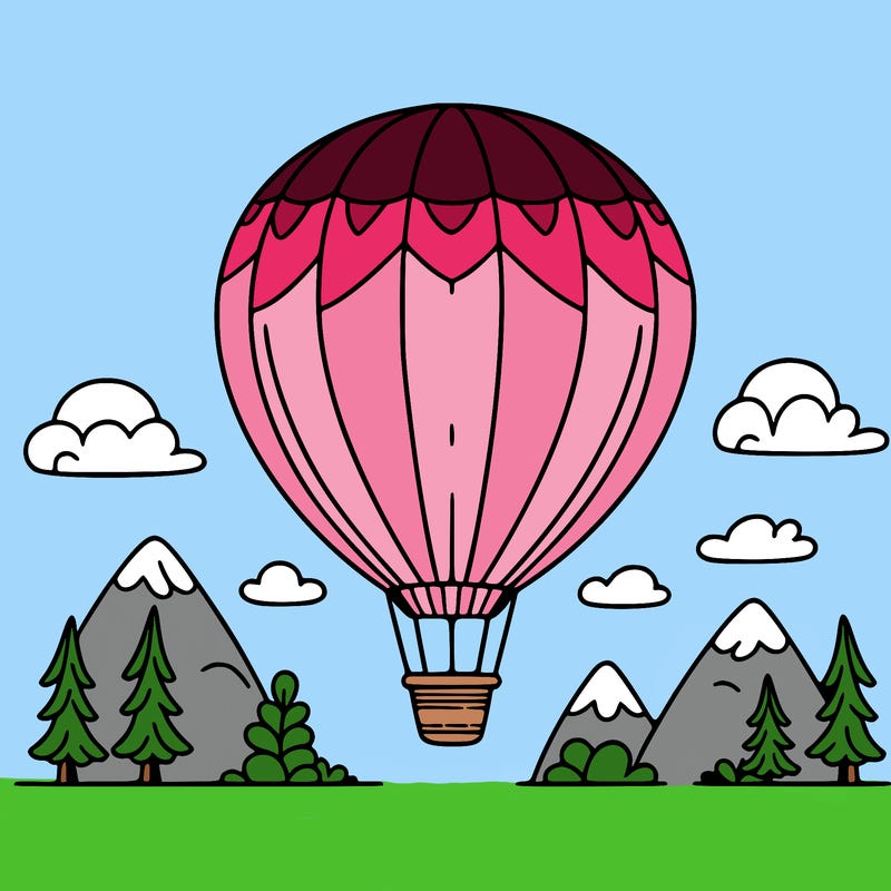 hot air balloon