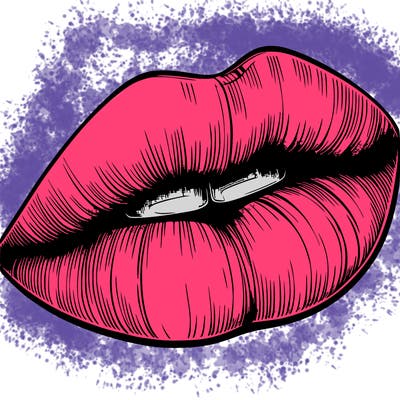 realistic lips