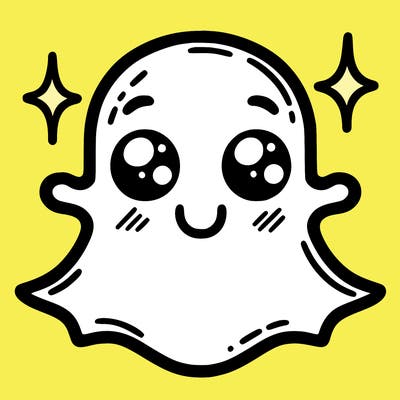 snapchat logo👻