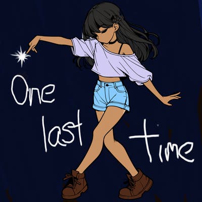 realistic girl danceing