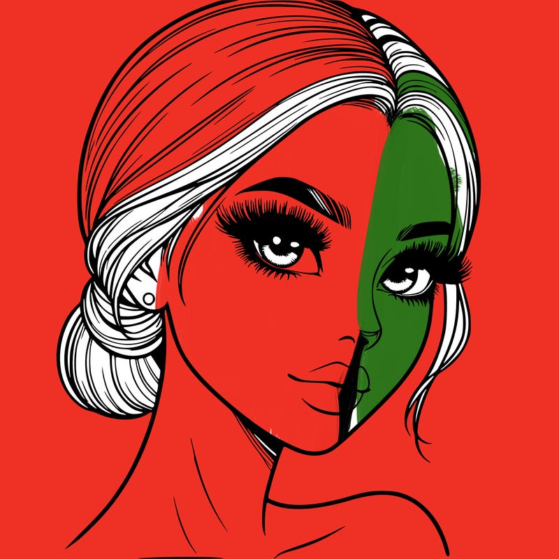 realistic girl with lashes