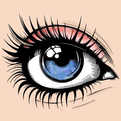 realistic eye