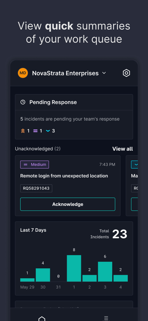 ReliaQuest GreyMatter - Developer Tools App | MWM