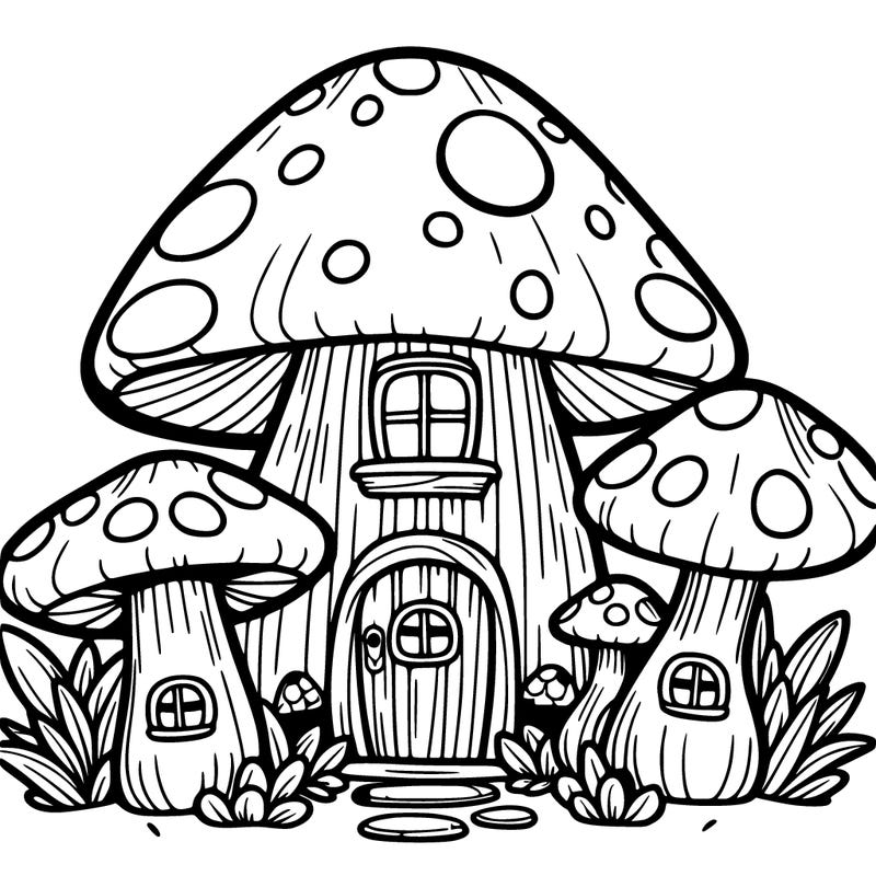 mushroom house