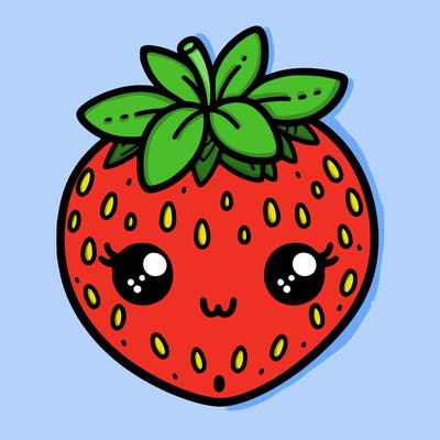 cute strawberry