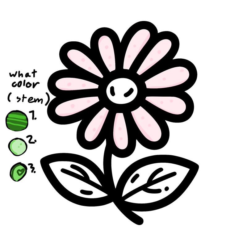 a simple flower