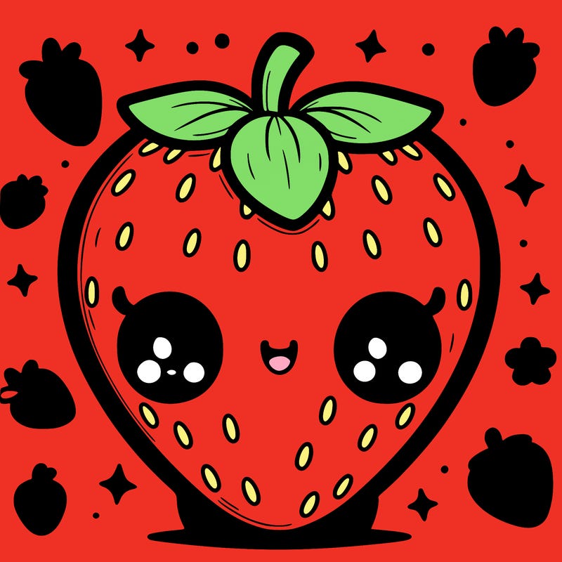 cute strawberry