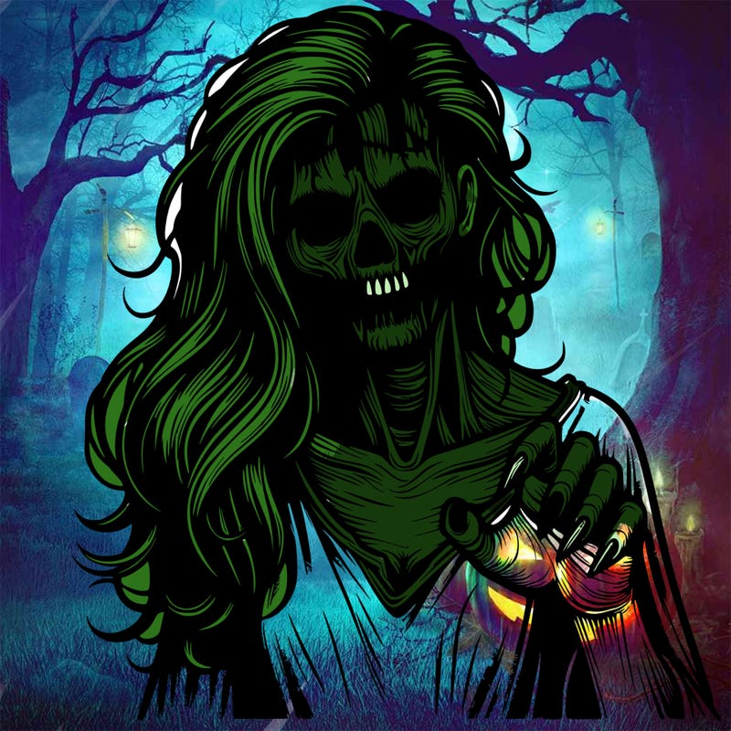 realistic horror woman