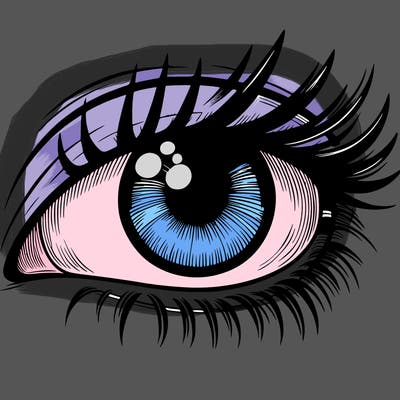 realistic eye