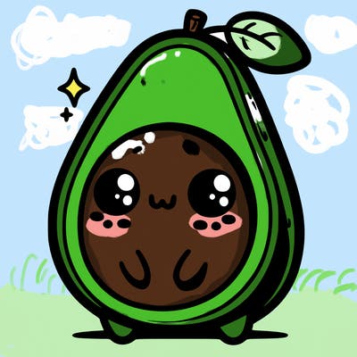 cute avocado