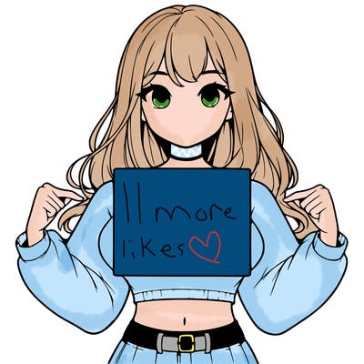 girl holding a blank sign in a long sleeve crop top