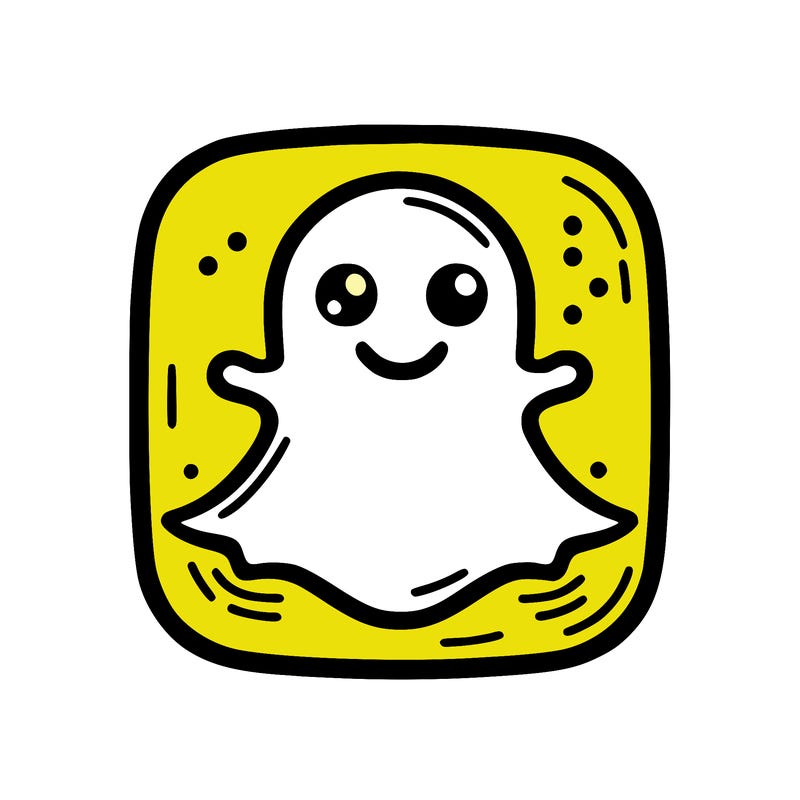 regular snapchat logo