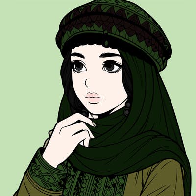 realist moroccan girl