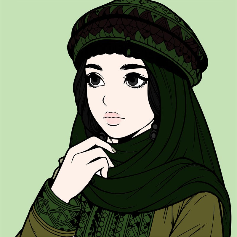 realist moroccan girl