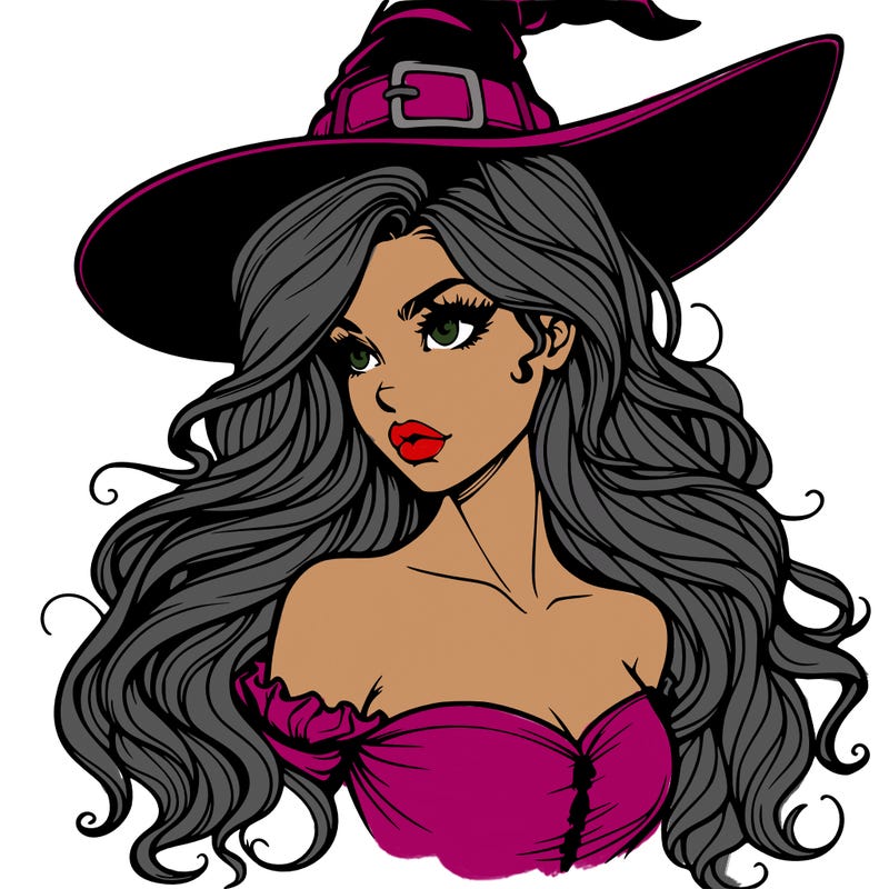 realistic witch
