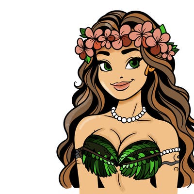 hawaiian woman