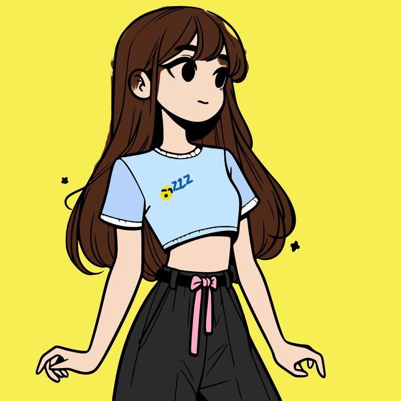 girl in a cute crop top