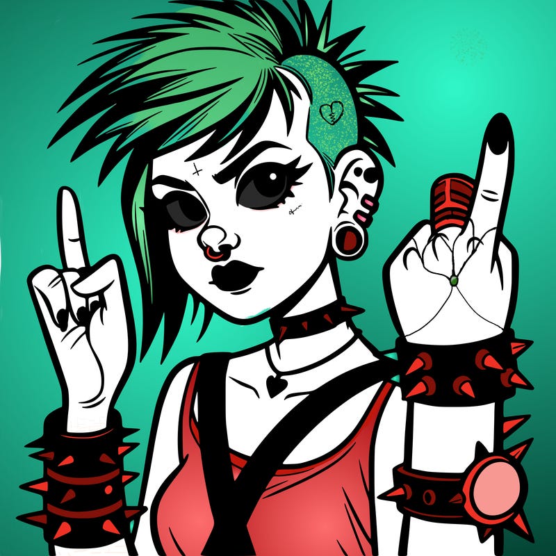 punk rock girl