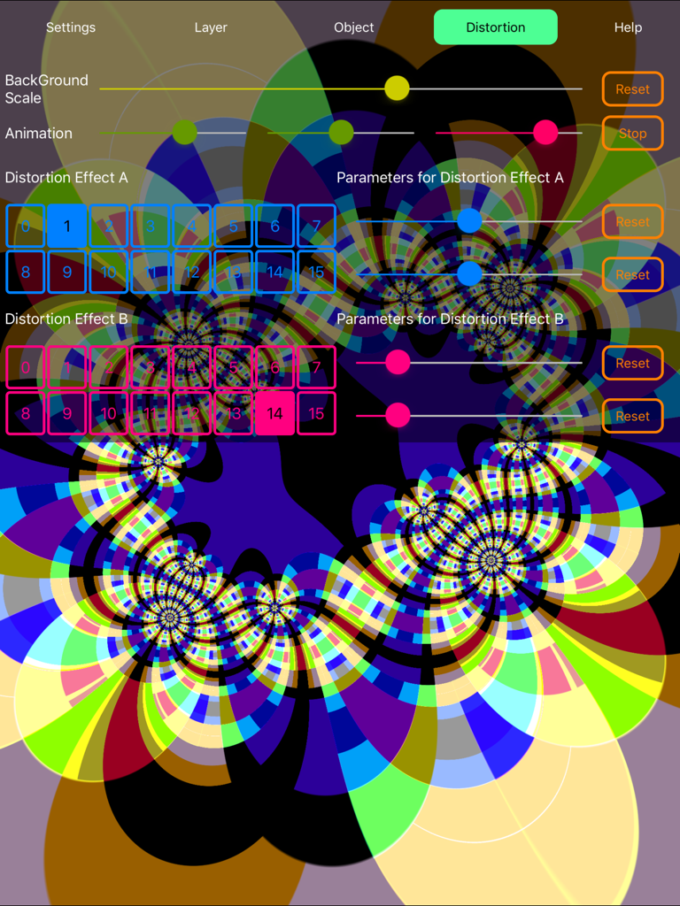 Distorted Kaleidoscope Art | Physics-Based Generative Art