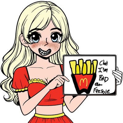 realistic pretty girl holding blank sign