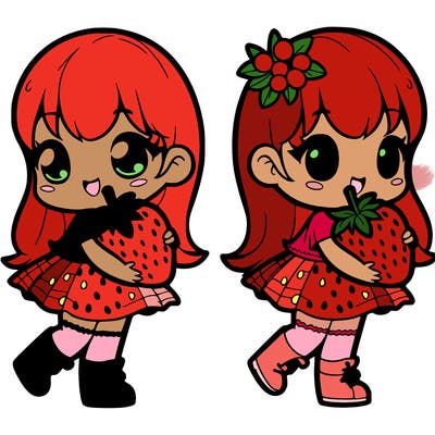 strawberry girl