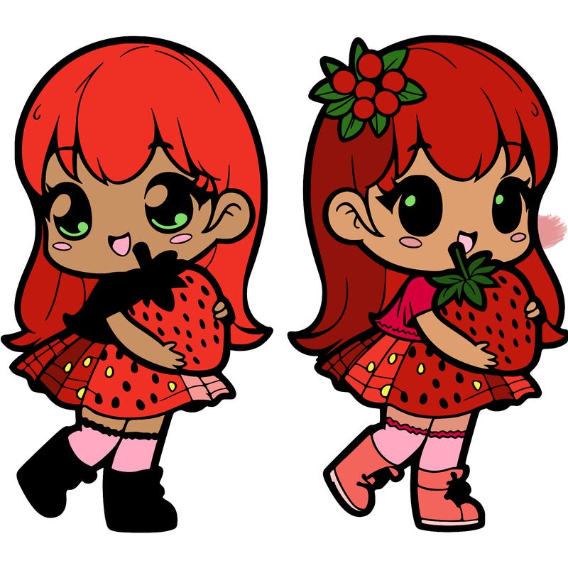 strawberry girl