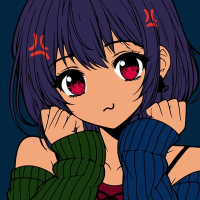 beautiful anime girl