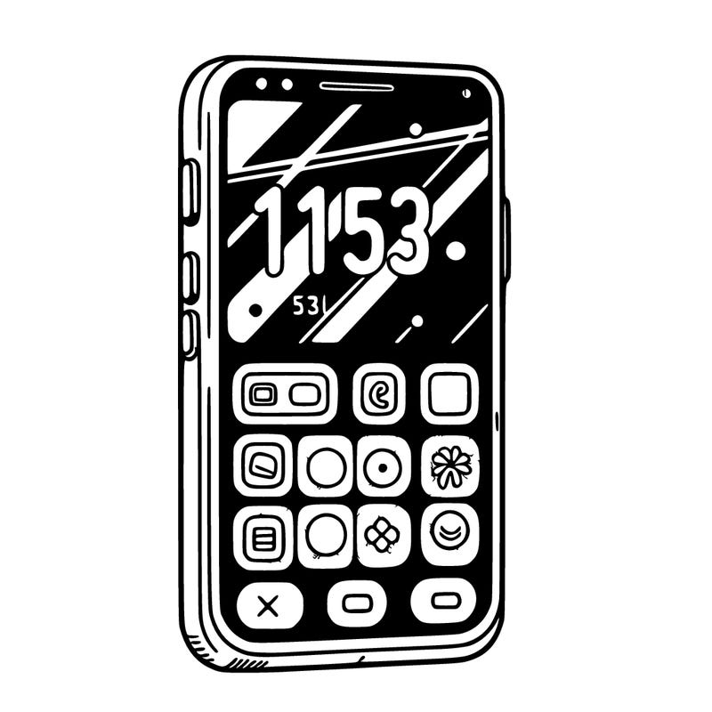 a latest generation cell phone