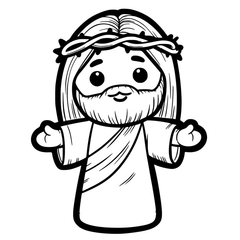 jesus plush
