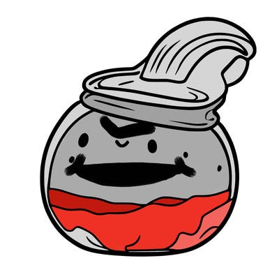 my slime is alive!!!!!!