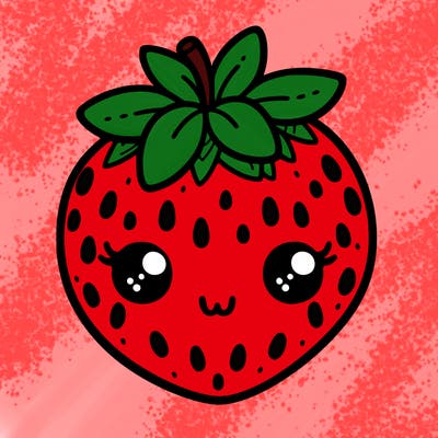 cute strawberry