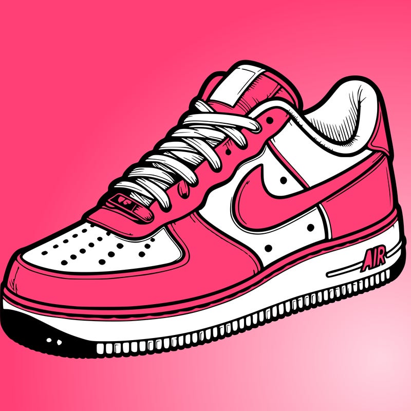 white nike air forces