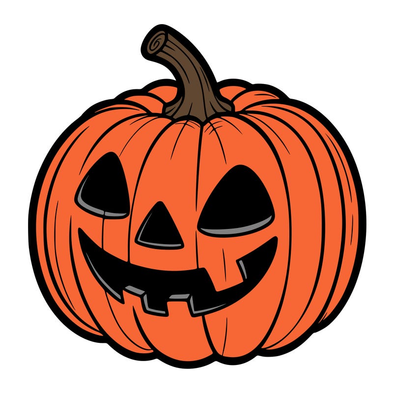 a halloween jack o lantern