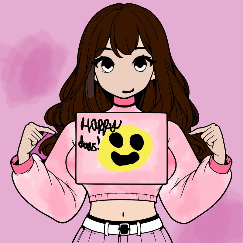 girl holding a blank sign in a long sleeve crop top