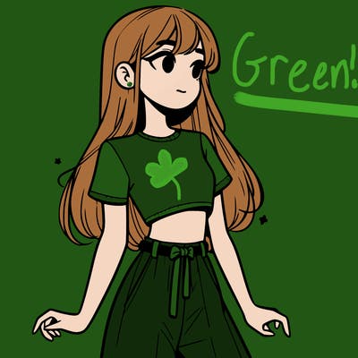 girl in a cute crop top