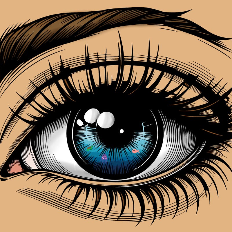 realistic eye