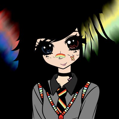 anima emo girl