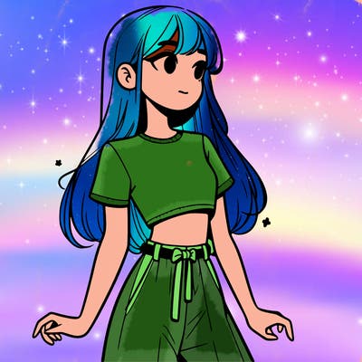 girl in a cute crop top