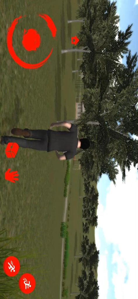 Sate Gagak Rituals - Third person gameplay of Arip exploring an outdoor environment in Sate Gagak Rituals