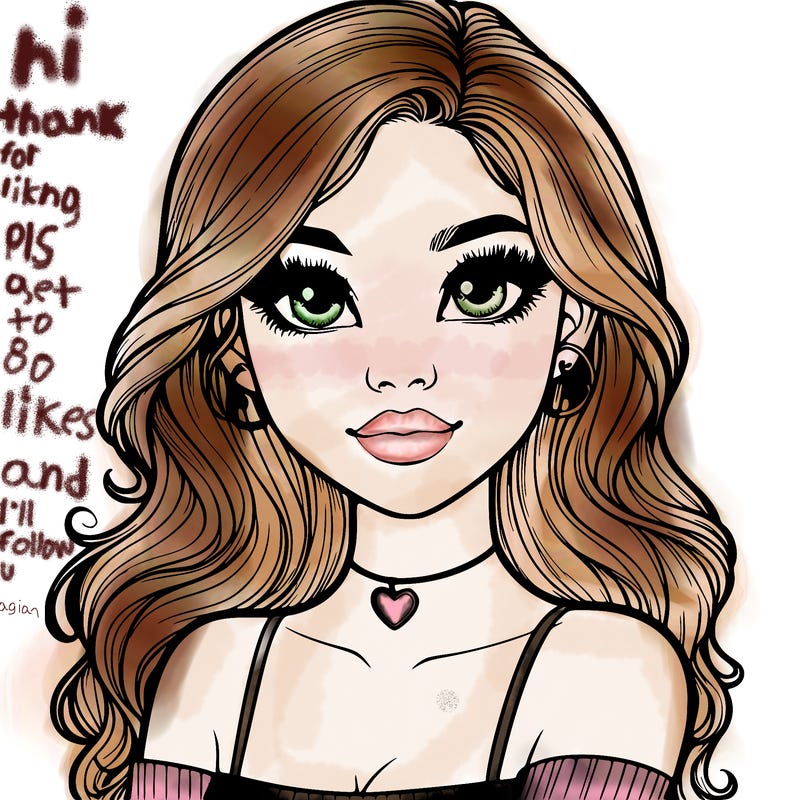 realistic pretty girl