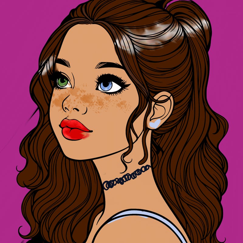 beautiful realistic girl