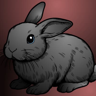 realistic bunny