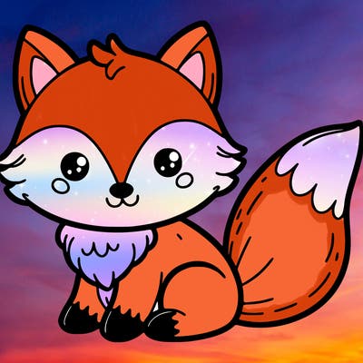 cute fox