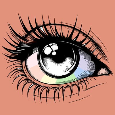 realistic eye